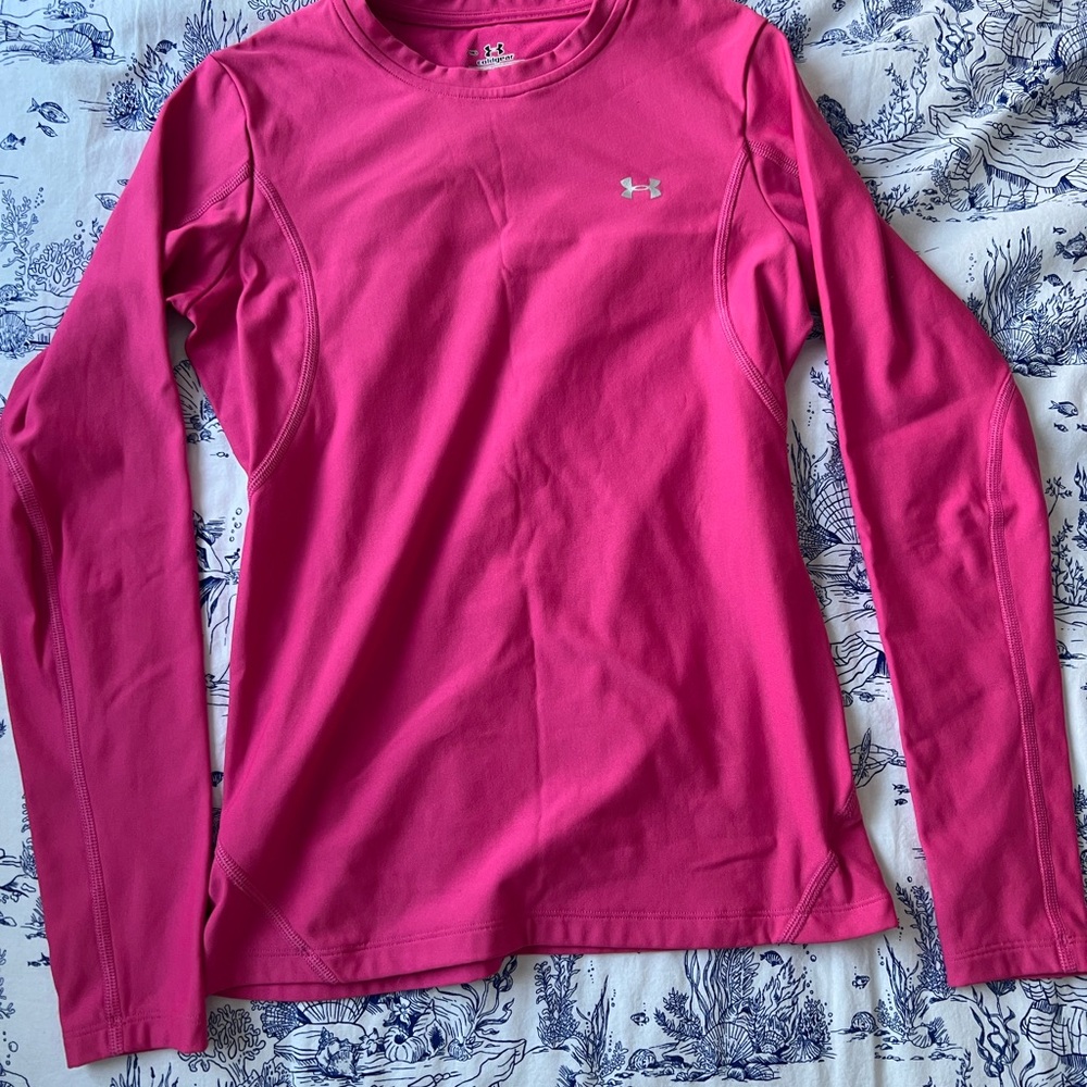 Under Armour Hot Pink Cold Gear Top